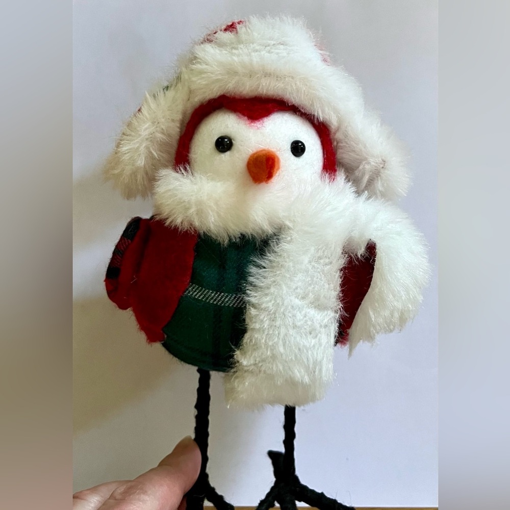 NWT! Festive Winter Bird Holiday Decor